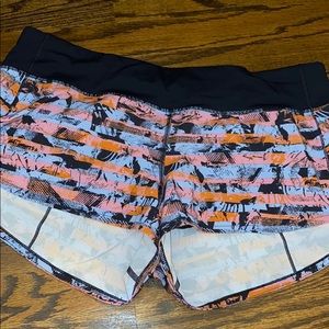 lululemon size 12 speed up shorts 2.5 inseam